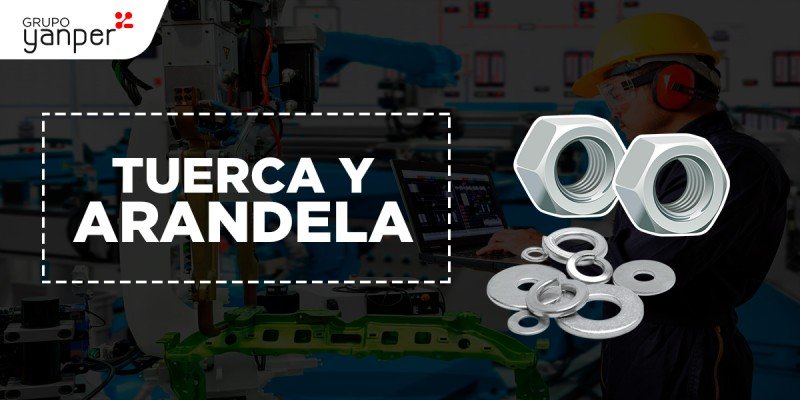 TUERCA Y ARANDELA